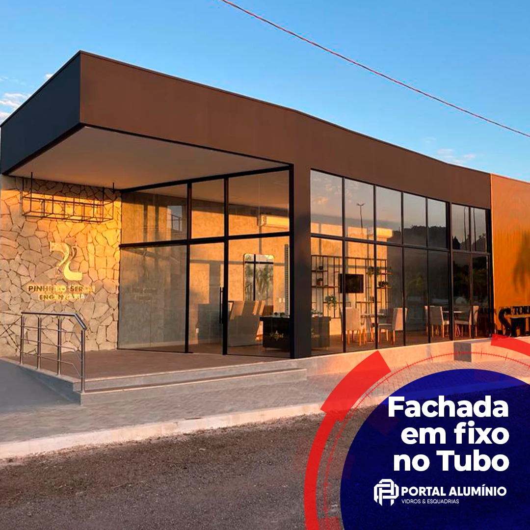 Fachada Em Fixo No Tubo