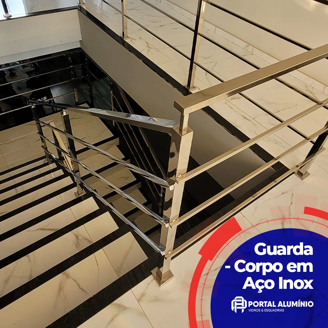 Guarda-Corpo Aço Inox